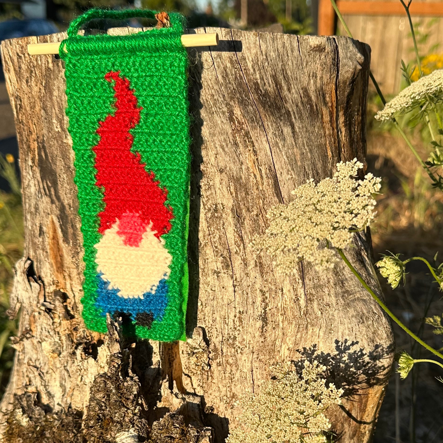 Gnome Crochet Tapestry