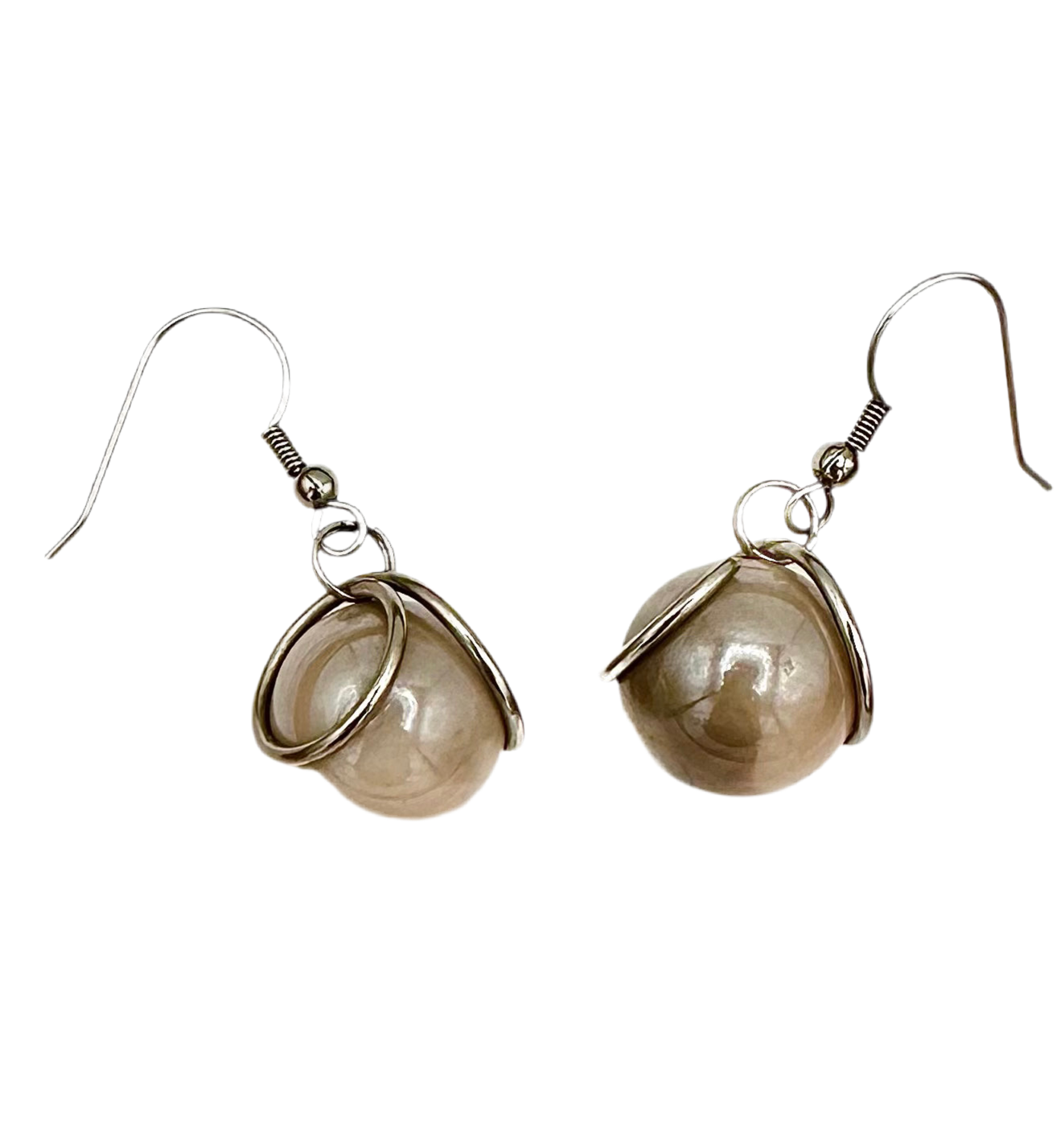 Mystic Marble Earrings