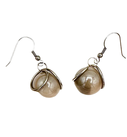 Mystic Marble Earrings