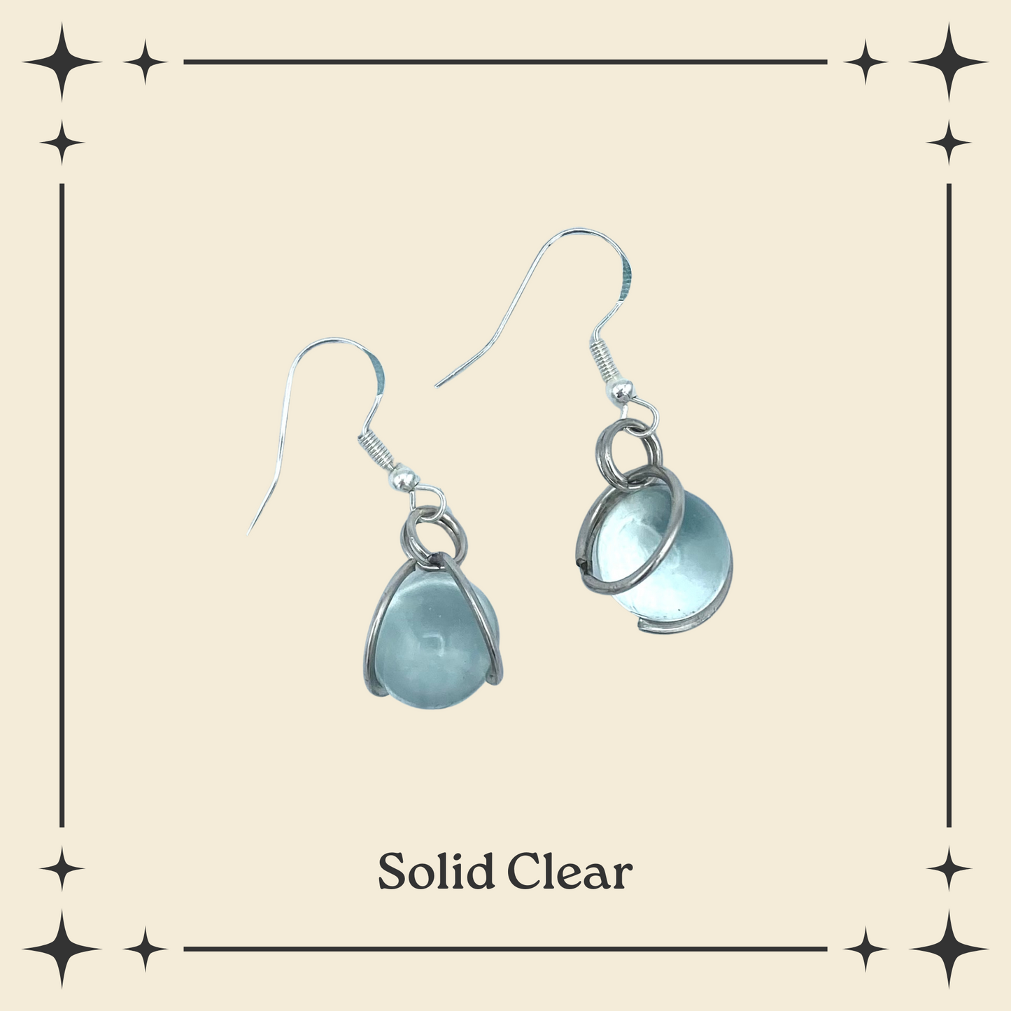 Mystic Marble Earrings