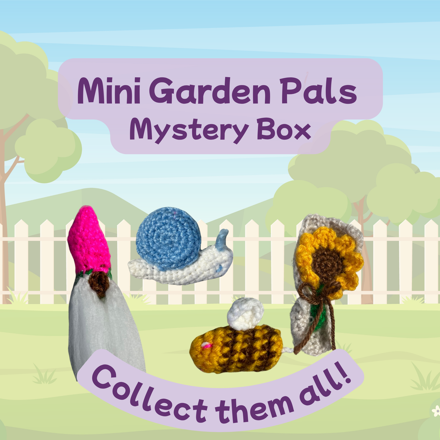 Mystery Plushie Box: Mini Garden Pals